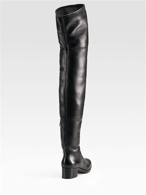 prada booy|prada thigh high boots.